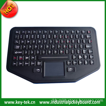 Ruggedized Silicone Sealed Keyboard with Touch &Rubber Touchpad